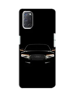 Чохол для OPPO A52 з картинкою «Audi — нічний контур»