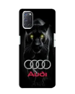 Чохол для OPPO A52 з картинкою «Пантера та Audi»