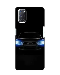 Чохол для OPPO A52 з картинкою «Audi в неоні»
