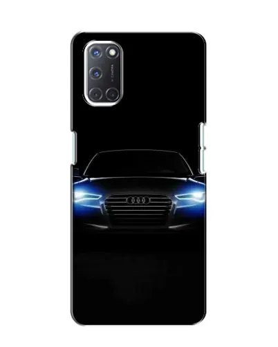 Чохол для OPPO A52 з картинкою «Audi в неоні»