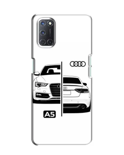 Чохол для OPPO A52 з картинкою «Audi — контрастний дизайн»