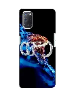 Чохол для OPPO A52 з картинкою «Енергія лого Audi»