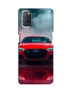 Чохол для OPPO A52 з картинкою «Audi RS — червоний стиль»