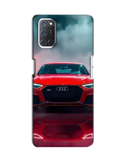 Чохол для OPPO A52 з картинкою «Audi RS — червоний стиль»