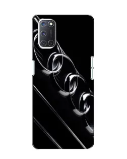Чохол для OPPO A52 з картинкою «Audi — абстрактні кільця»