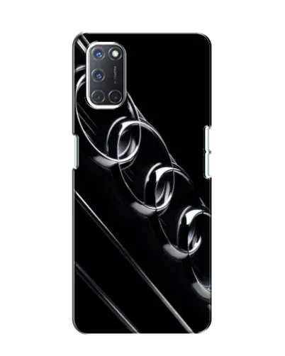 Чохол для OPPO A52 з картинкою «Audi — абстрактні кільця»