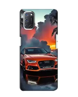 Чохол для OPPO A52 з картинкою «Audi — захід сонця»
