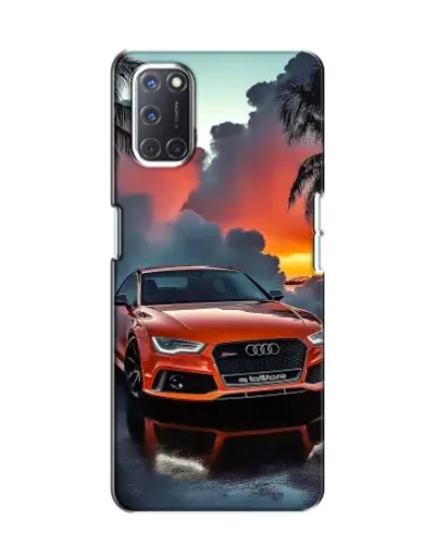 Чохол для OPPO A52 з картинкою «Audi — захід сонця»