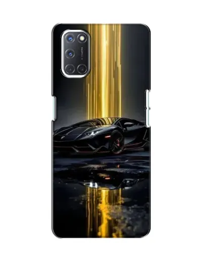 Чохол для OPPO A52 з картинкою «Нічний Lamborghini драйв»
