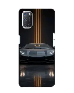 Чохол для OPPO A52 з картинкою «Lamborghini золоті лінії» Чохол для OPPO A52 з картинкою «Lamborghini золоті лінії»