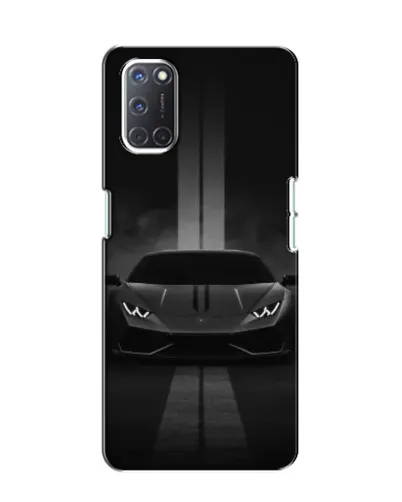 Чохол для OPPO A52 з картинкою «Lamborghini симетрія доріг»