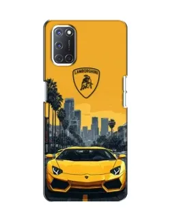Чохол для OPPO A52 з картинкою «Жовтий Lamborghini місто» Чохол для OPPO A52 з картинкою «Жовтий Lamborghini місто»