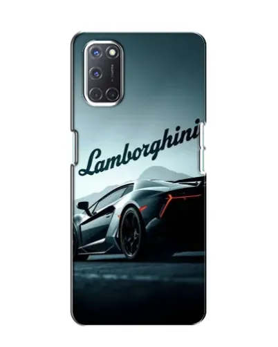 Чохол для OPPO A52 з картинкою «Класичний Lamborghini надпис»