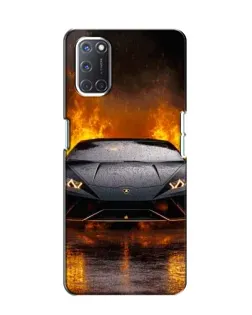 Чохол для OPPO A52 з картинкою «Lamborghini у вогні» Чохол для OPPO A52 з картинкою «Lamborghini у вогні»