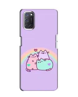 Чохол для OPPO A52 з картинкою «Веселкові Пушини» Чохол для OPPO A52 з картинкою «Веселкові Пушини»