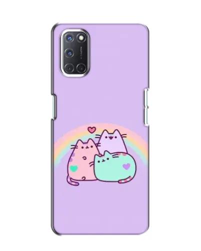 Чохол для OPPO A52 з картинкою «Веселкові Пушини» Чохол для OPPO A52 з картинкою «Веселкові Пушини»