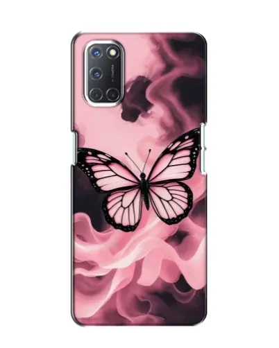 Чехол для OPPO A52 с картинкой «Бабочка в дыму» Чехол для OPPO A52 с картинкой «Бабочка в дыму»