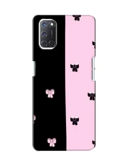 Чехол для OPPO A52 с картинкой «Контрастные банты»