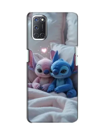 Чохол для OPPO A52 з картинкою «Плюшеві Стіч Ангел»