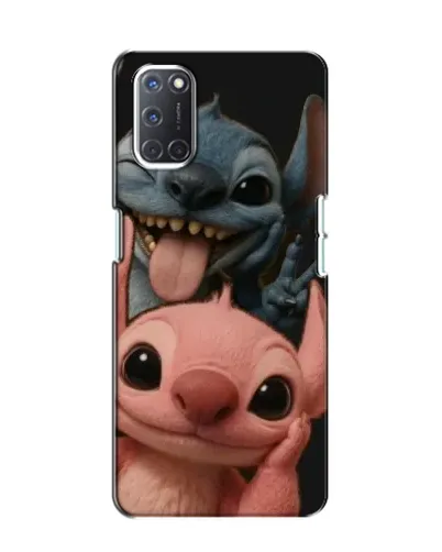 Чохол для OPPO A52 з картинкою «Стіч та Ангел»
