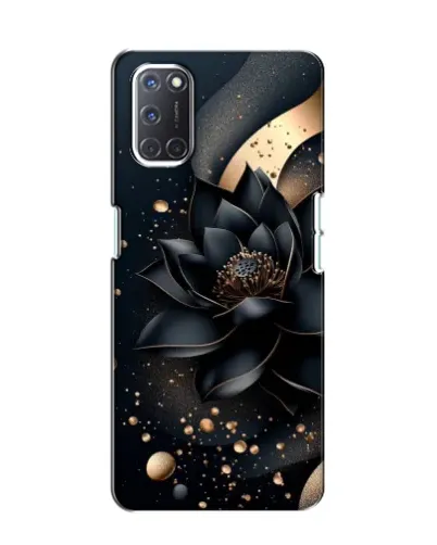 Чохол для OPPO A52 з картинкою «Чорний лотос»