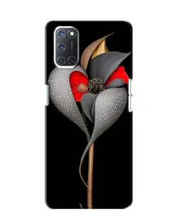 Чохол для OPPO A52 з картинкою «Срібна фантазійна квітка» Чохол для OPPO A52 з картинкою «Срібна фантазійна квітка»