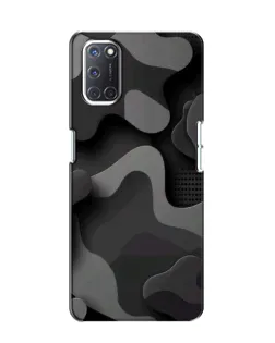 Чохол для OPPO A52 з картинкою «Темний абстрактний камуфляж» Чохол для OPPO A52 з картинкою «Темний абстрактний камуфляж»