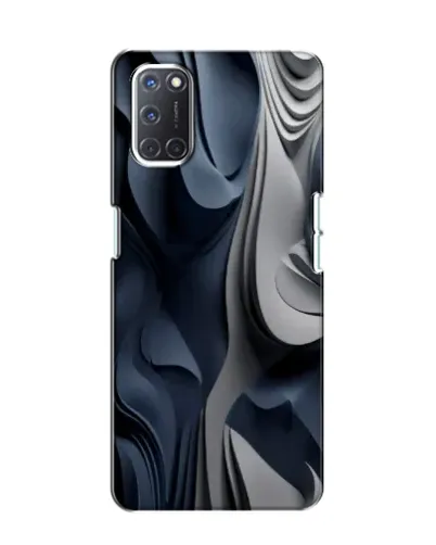 Чохол для OPPO A52 з картинкою «Об'ємні сині складки» Чохол для OPPO A52 з картинкою «Об'ємні сині складки»