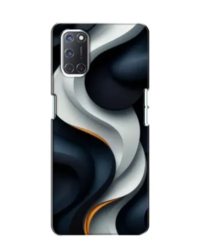 Чохол для OPPO A52 з картинкою «Об'ємні чорно-білі стрічки» Чохол для OPPO A52 з картинкою «Об'ємні чорно-білі стрічки»