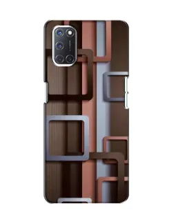 Чохол для OPPO A52 з картинкою «Коричневі об'ємні квадрати» Чохол для OPPO A52 з картинкою «Коричневі об'ємні квадрати»