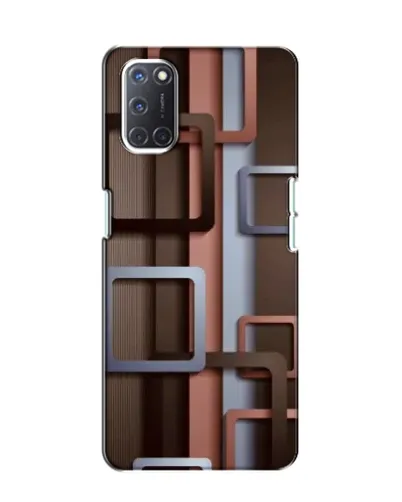 Чохол для OPPO A52 з картинкою «Коричневі об'ємні квадрати» Чохол для OPPO A52 з картинкою «Коричневі об'ємні квадрати»