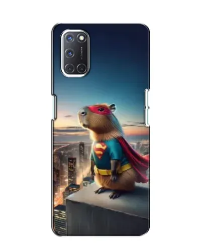 Чохол для OPPO A52 з картинкою «Капі-мен супергерой»