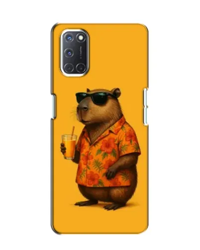 Чохол для OPPO A52 з картинкою «Капібара на відпочинку»