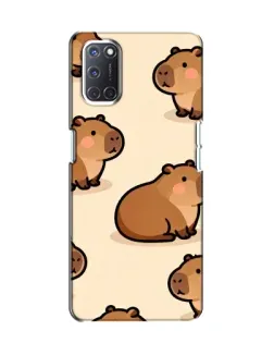 Чохол для OPPO A52 з картинкою «Паттерн милих капібар» Чохол для OPPO A52 з картинкою «Паттерн милих капібар»