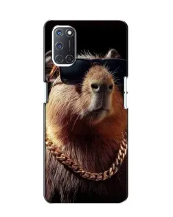 Чохол для OPPO A52 з картинкою «Капібара золотий ланцюг» Чохол для OPPO A52 з картинкою «Капібара золотий ланцюг»