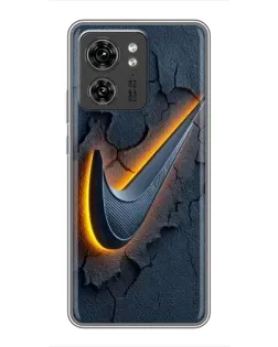 Чехол для OPPO A53 5g с картинкой «Объемный логотип Найк»