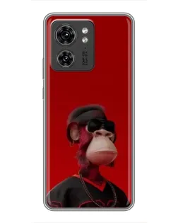 Чехол для OPPO A53 5g с картинкой «Bored Ape в красном» Чехол для OPPO A53 5g с картинкой «Bored Ape в красном»