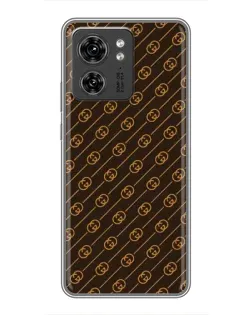 Чехол для OPPO A53 5g с картинкой «Gucci — золотые диагонали»