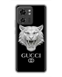 Чохол для OPPO A53 5g з картинкою «Gucci — срібний лев»