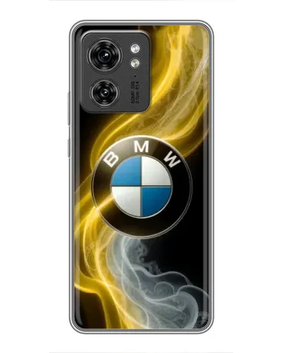Чехол для OPPO A53 5g с картинкой «Золотистый дым BMW»