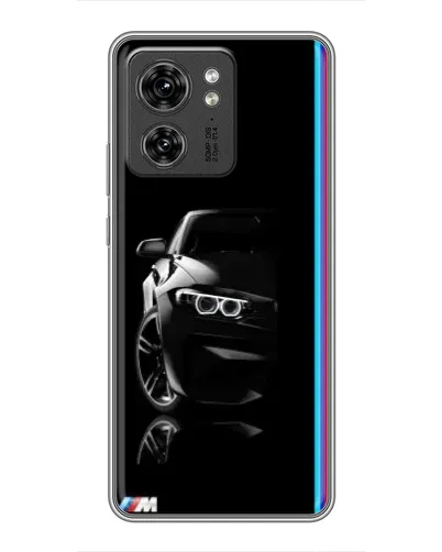 Чехол для OPPO A53 5g с картинкой «Силуэт BMW в темноте»