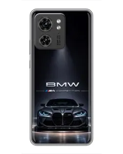 Чехол для OPPO A53 5g с картинкой «BMW сквозь ночной город»