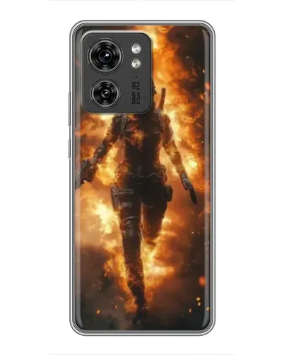 Чехол для OPPO A53 5g с картинкой «BMW — скорость в дожде»
