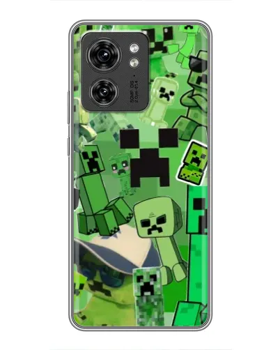 Чехол для OPPO A53 5g с картинкой «Криперы Minecraft» Чехол для OPPO A53 5g с картинкой «Криперы Minecraft»