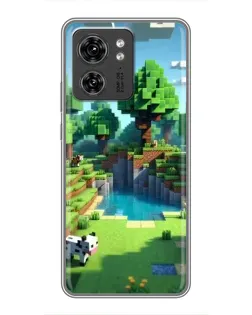 Чехол для OPPO A53 5g с картинкой «Minecraft летний день»