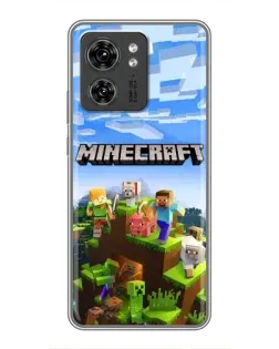 Чехол для OPPO A53 5g с картинкой «Minecraft классический мир»