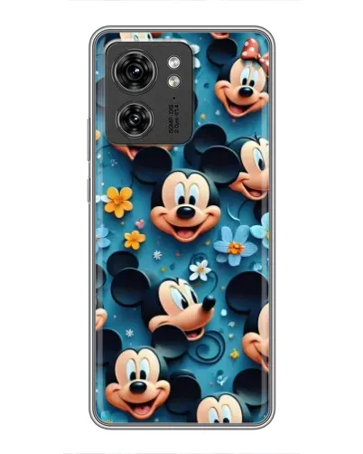 Чехол для OPPO A53 5g с картинкой «Паттерн Микки и Минни»