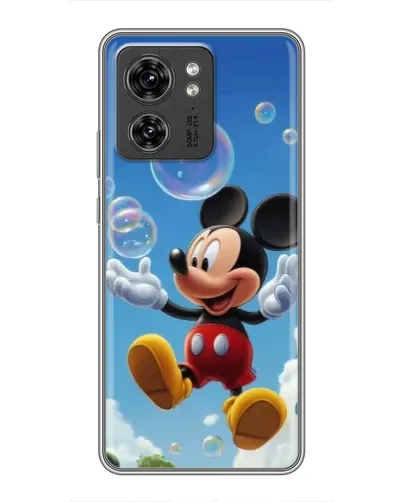 Чехол для OPPO A53 5g с картинкой «Mickey и мыльные пузыри»