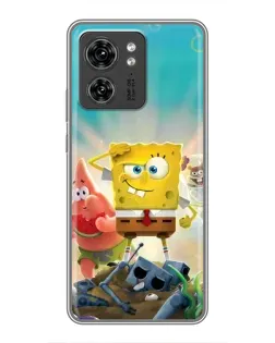 Чехол для OPPO A53 5g с картинкой «Спанч Боб победитель»