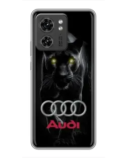 Чехол для OPPO A53 5g с картинкой «Пантера и Audi»